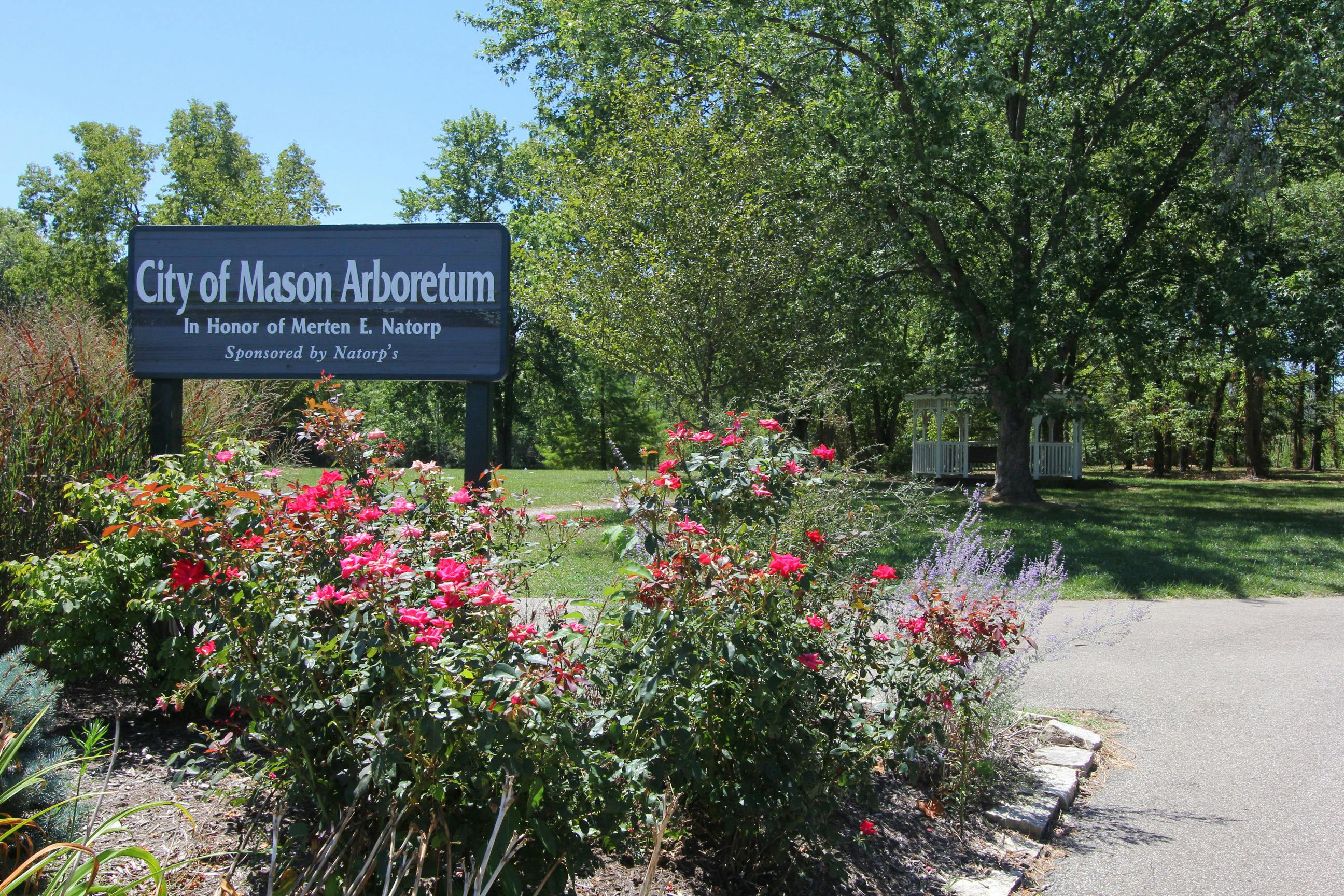 Mason Arboretum Sign