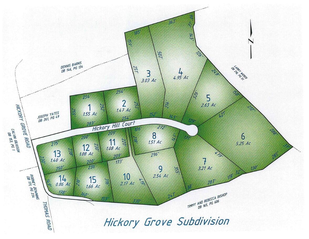 Lot 8 & 9 Hickory Hill Court